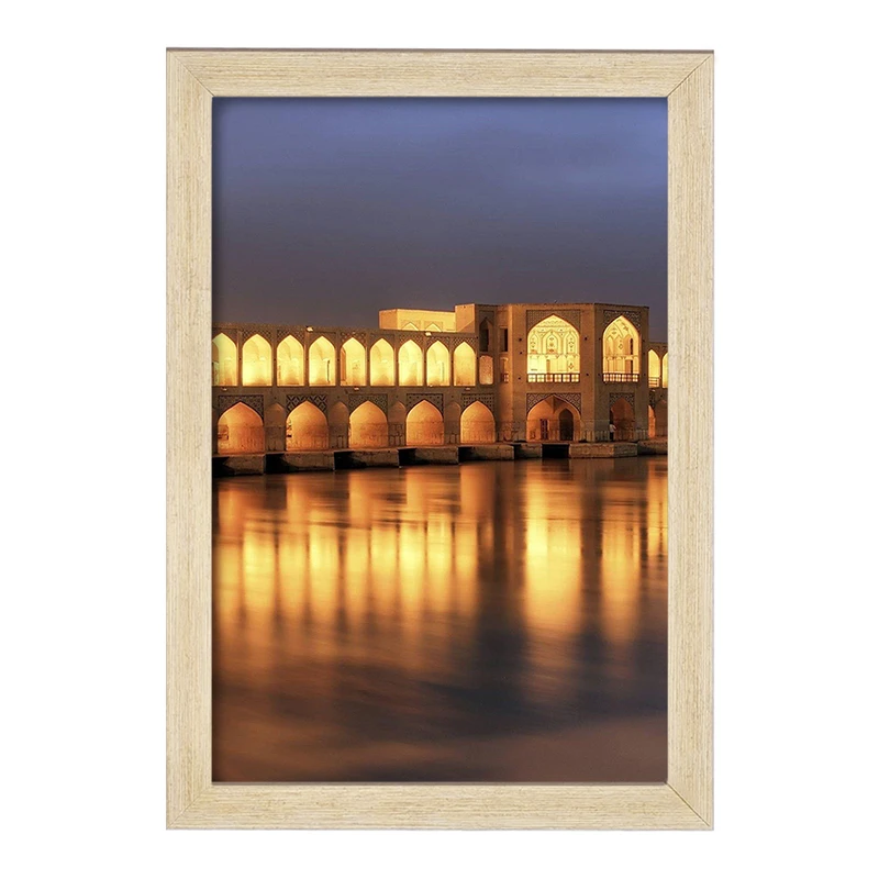 تابلو خندالو مدل سی و سه پل اصفهان کد 8605