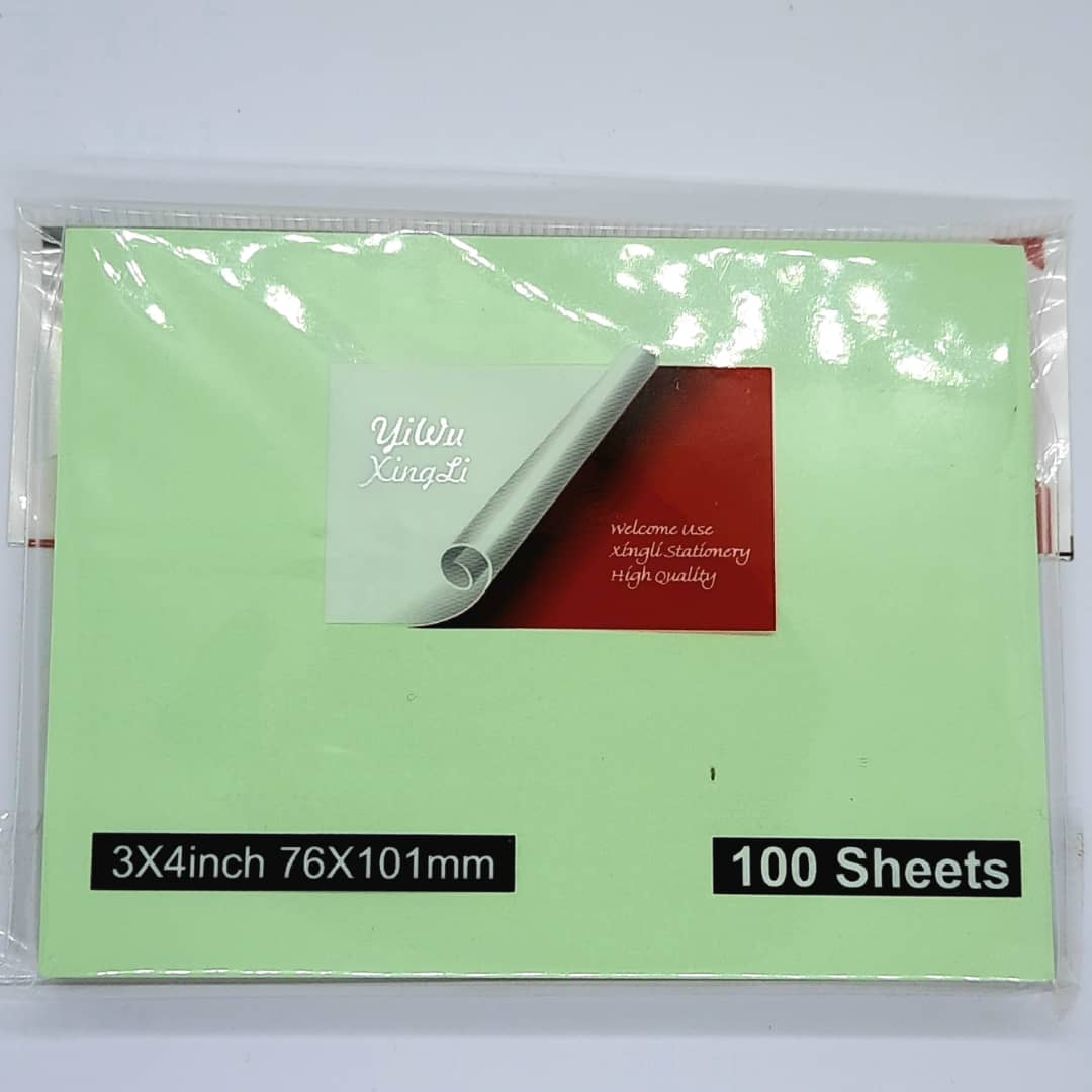 کاغذ یادداشت چسب دار ژنگ لی کد S1-4