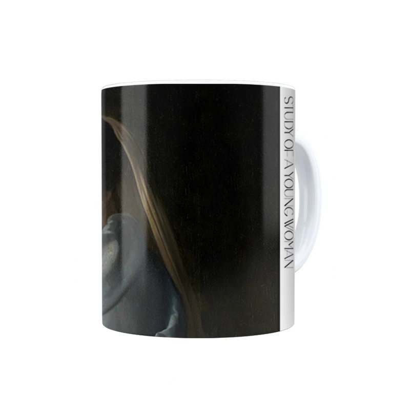 ماگ ترمه طراحان ایده مدل یک زن جوان از ورمر کد art0576