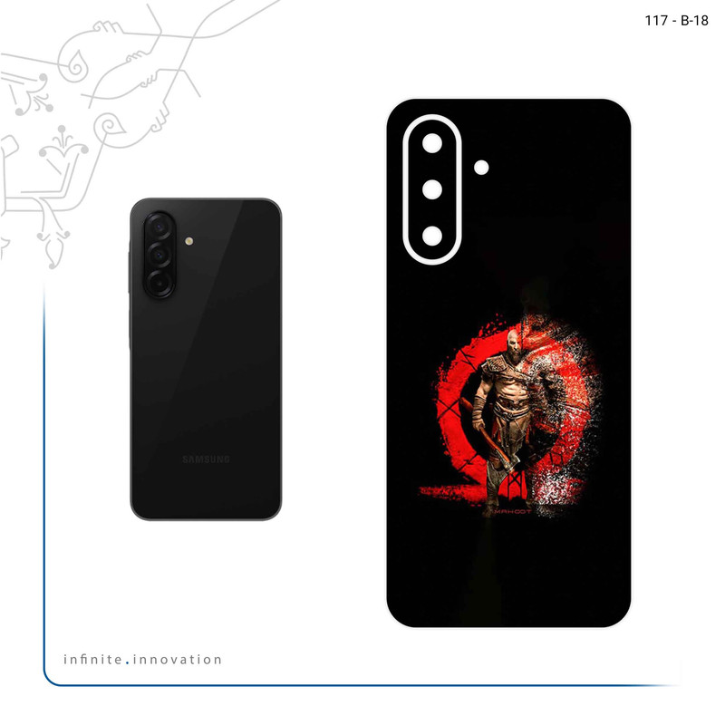 برچسب پوششی ماهوت مدل GOD_OF_WAR مناسب برای گوشی موبایل سامسونگ Galaxy A26