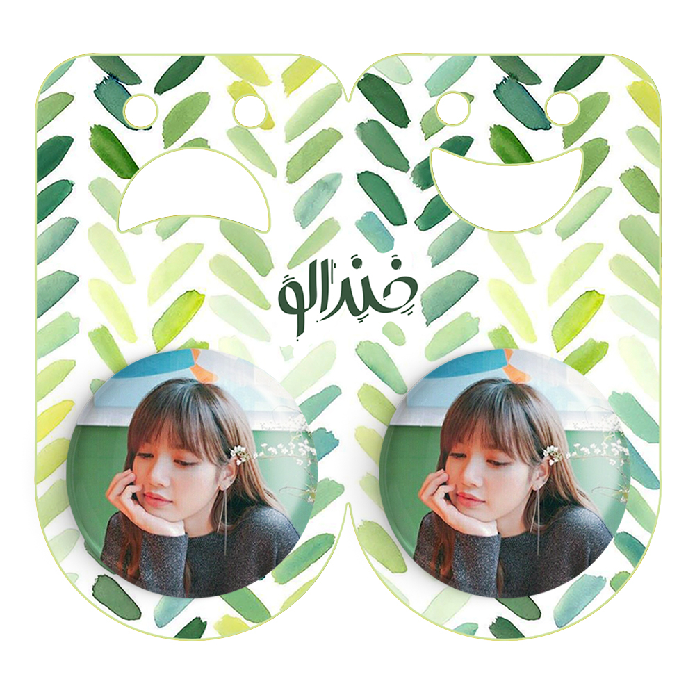 پیکسل خندالو مدل لیسا بلک پینک کد 14326 به همراه مگنت