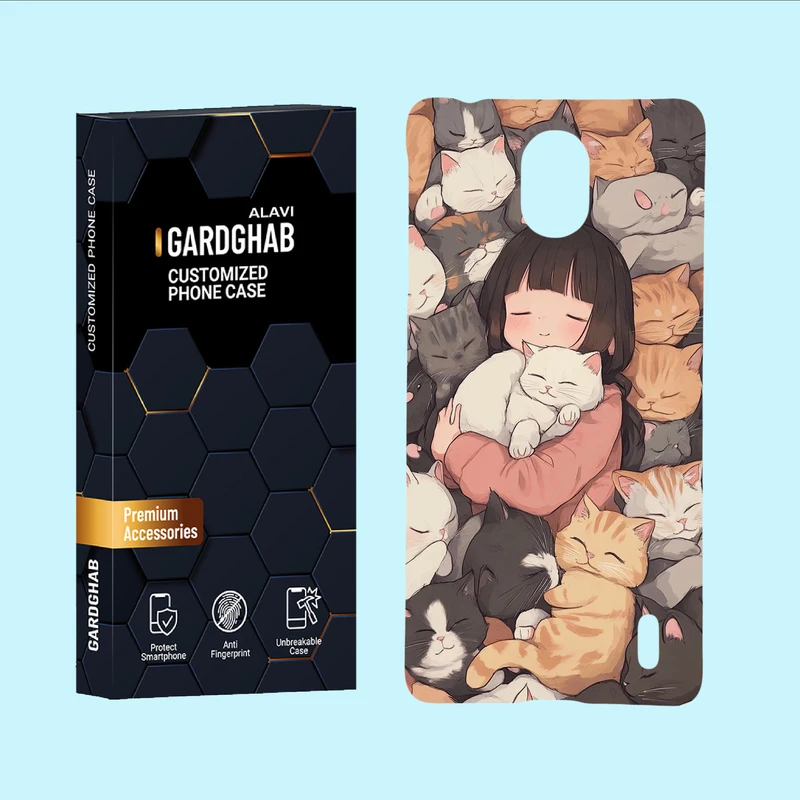 کاور گارد قاب علوی مدل فانتزی مناسب برای گوشی موبایل نوکیا 1Plus