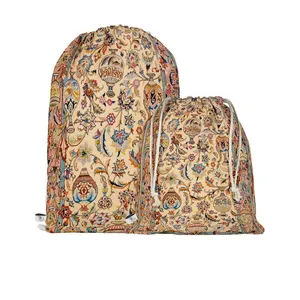 نظم دهنده سفری مدوپد طرح فرش کاشمر مدل C-Kashmar02 بسته 2 عددی