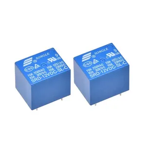 رله 12 ولت 10 آمپر سونگل مدل SRD بسته دو عددي