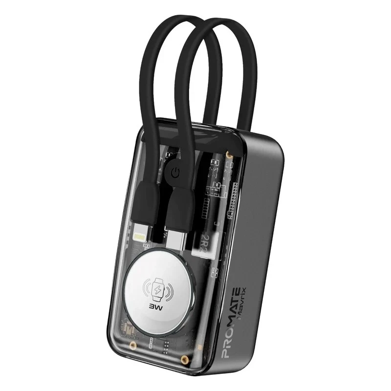 پاوربانک پرومیت مدل MAVRIX ظرفیت 10000 میلی آمپر ساعت