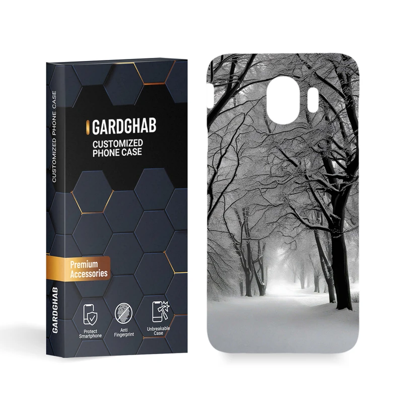  کاور گارد قاب مدل طبیعت مناسب برای گوشی موبایل سامسونگ Galaxy J4 2018