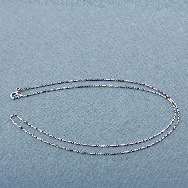 زنجیر نقره زنانه مدل ونیزی ریزبافت ایتالیایی کد ZR_078