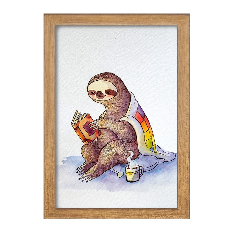 تابلو خندالو مدل تنبل  کد 5190