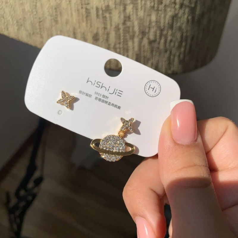 گوشواره زنانه مدل زحل گوشواره زنانه مدل زحل