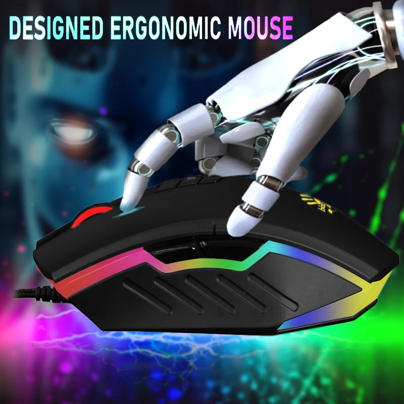 عکس شماره 11 : ماوس مخصوص بازی بلادی مدل a7o_matte _activated