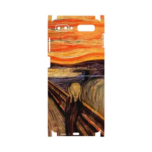 MAHOOT The Scream of Munch-FullSkin Cover Sticker for Samsung Galaxy Z Flip
