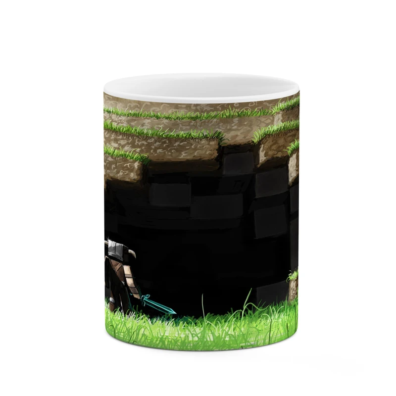 ماگ کاکتی طرح ماینکرافت minecraft مدل mgh41525