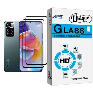 AFS Unique Glass MIX002 Screen Protector For Xiaomi Redmi Note 11 Pro+ 5G Pack Of 2