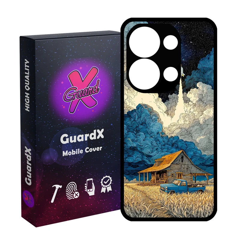 کاور گارد ایکس طرح Interstellar مدل 10849 مناسب برای گوشی موبایل شیائومی Redmi Note 13 Pro 4G / Poco M6 Pro 4G