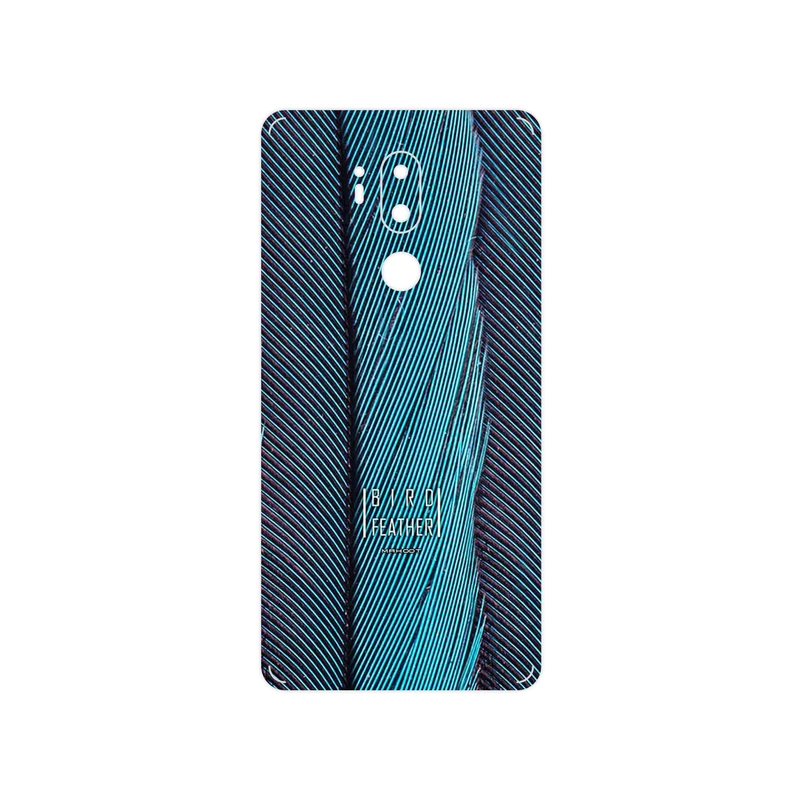 برچسب پوششی ماهوت مدل Turquoise feathers مناسب برای گوشی موبایل ال جی G7 PLUS THINQ