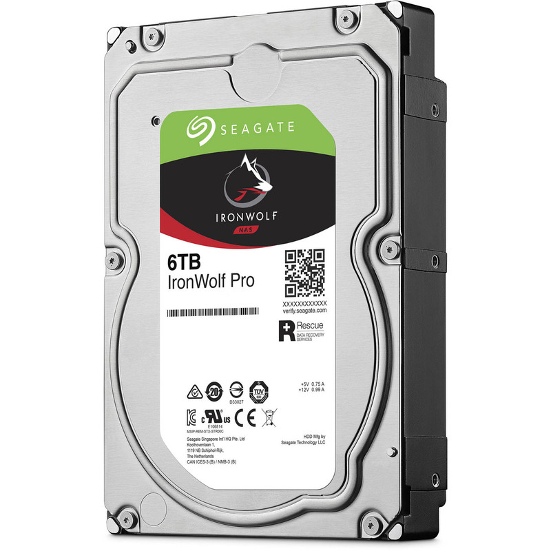 هارد دیسک اینترنال سیگیت مدل IronWolf Pro ST6000NE000 ظرفیت 6 ترابایت 1