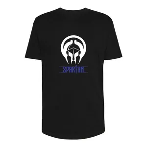 تی شرت لانگ مردانه مدل SPARTAN کد Sh185 رنگ مشکی
