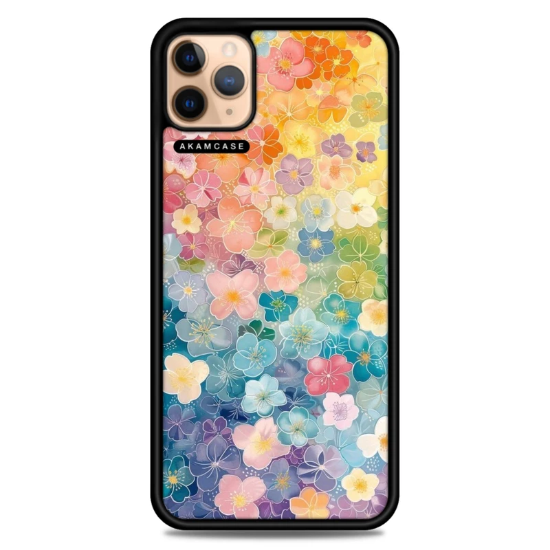 کاور آکام مدل AMC-WA11PRO-FLOWERS-27 مناسب برای گوشی موبایل اپل iPhone 11 Pro