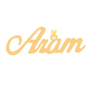 آویز گردنبند طلا 18 عیار زنانه الن نار مدل ELN270