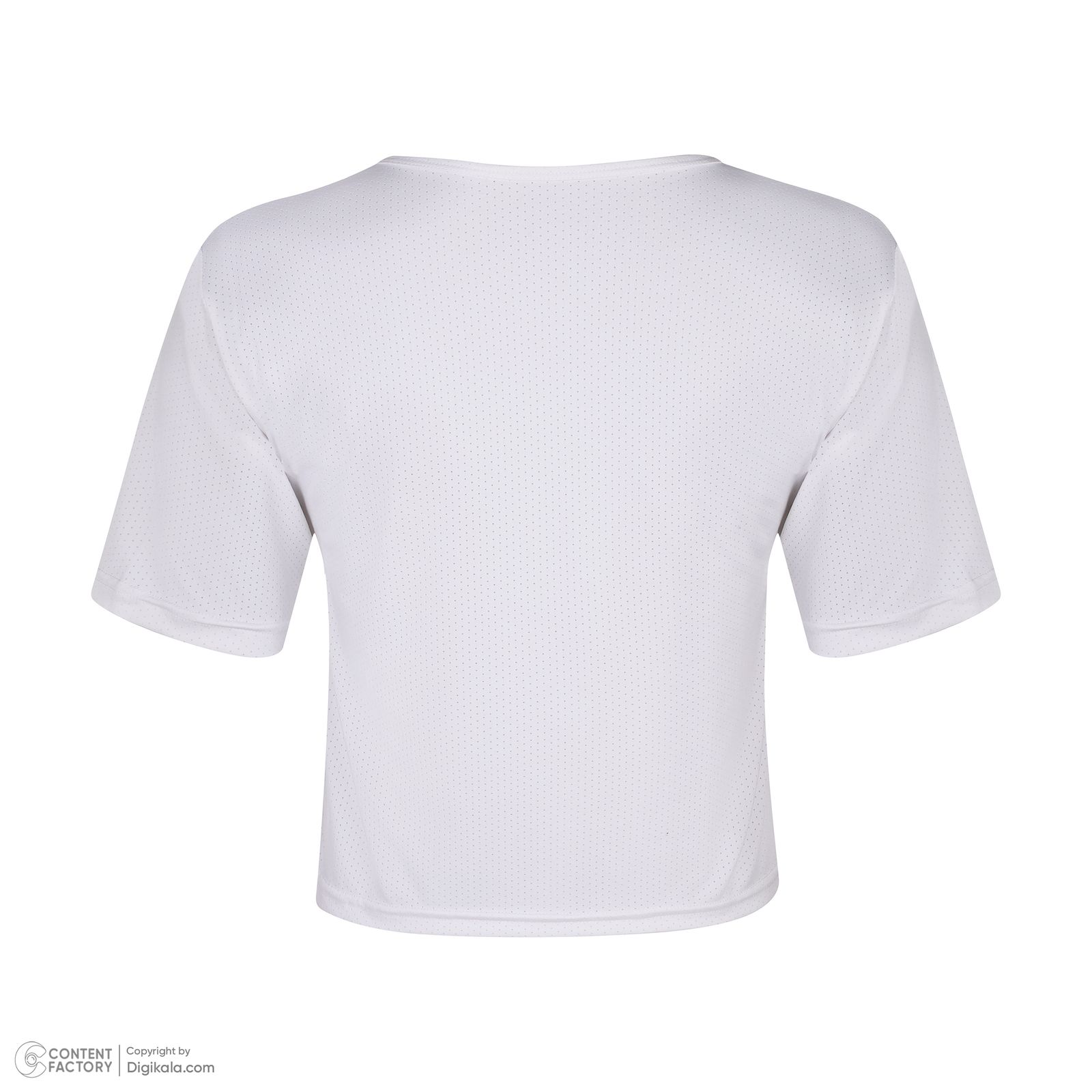 کراپ تی شرت آستین کوتاه ورزشی زنانه مدل N05 -  - 3