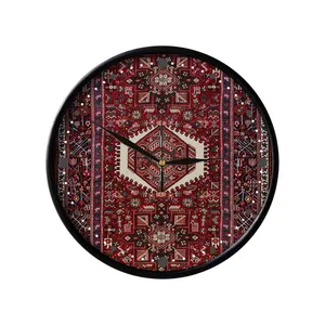 ساعت دیواری مدوپد طرح فرش قرجه مدل C-Gharche06