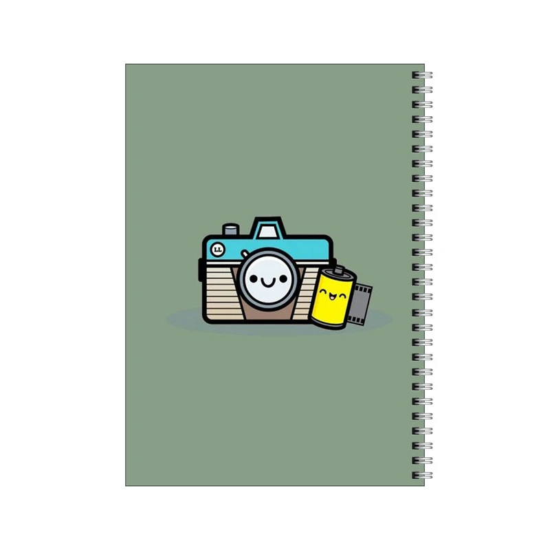 دفتر مشق 80 برگ بامبیلیپ طرح دوربین و نگاتیو کد 3028929