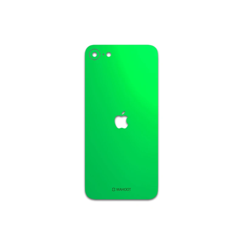 برچسب پوششی ماهوت مدل Matte-Green مناسب برای گوشی موبایل اپل iPhone SE 2020