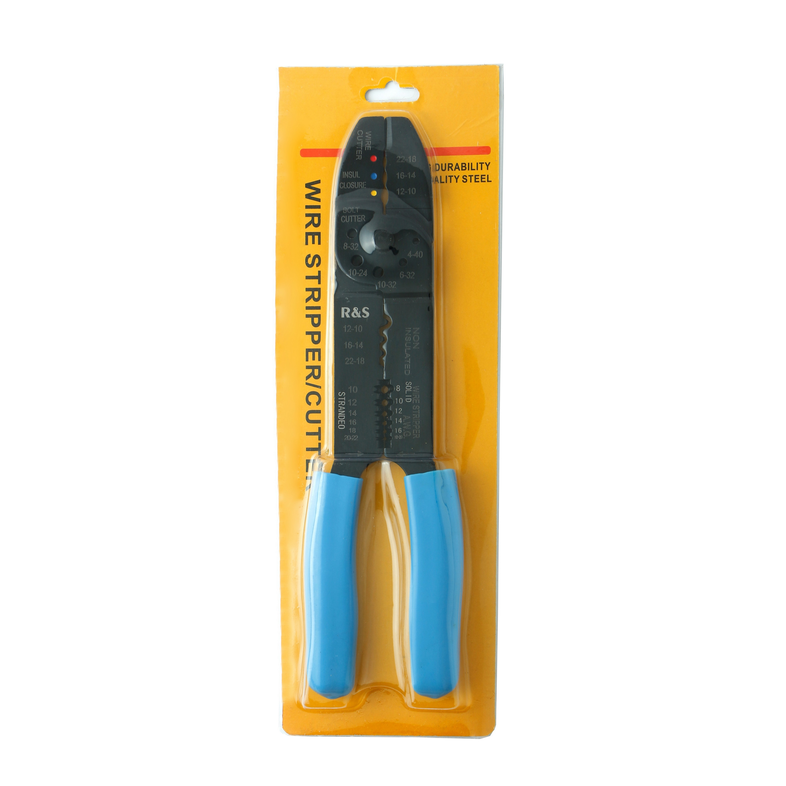 انبر سیم لخت کن آر اند اس مدل HS-313 سایز 8 اینچ