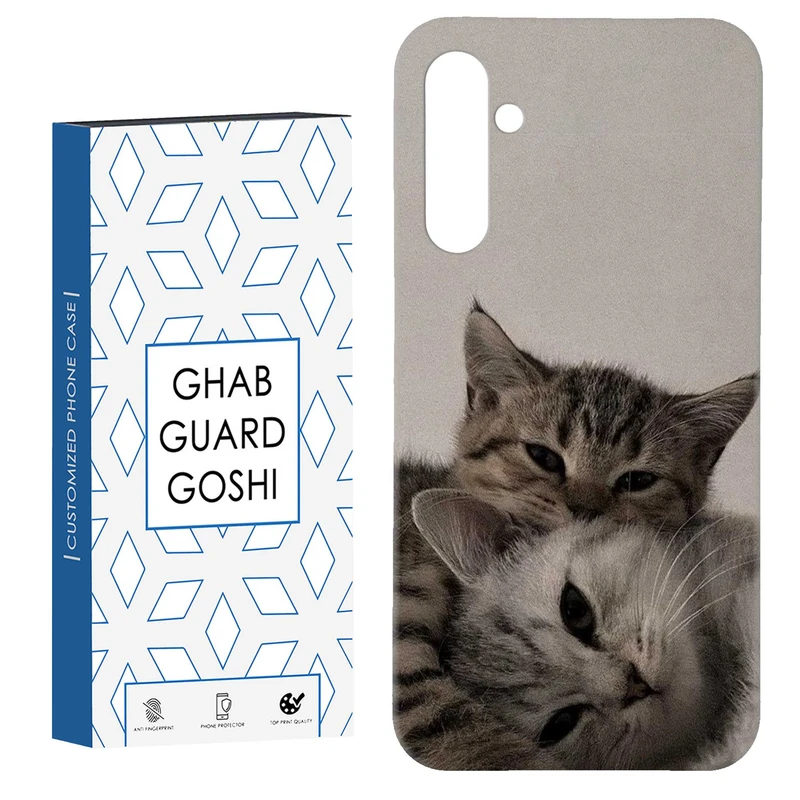 کاور قاب گارد گوشی طرح گربه کد Dimo-320 مناسب برای گوشی موبایل سامسونگ Galaxy S23 Fe
