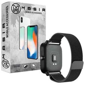 بند مسیر مدل میلانس مناسب برای ساعت هوشمند آمازفیت BIPS / GTS 4 mini / BIP LITE / BIP U / BIP U PRO