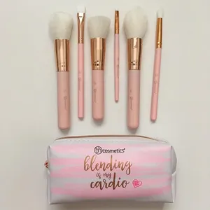 ست باش آرایشی بی اچ کازمتیکس مدل 204 مجموعه 6 عددی مسافرتی