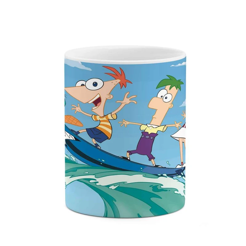 ماگ کاکتی مدل کارتون Phineas And Ferb کد mgh22927