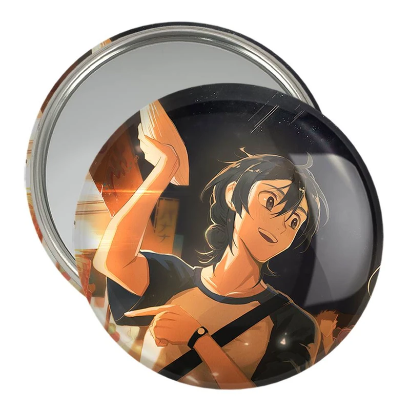 آینه جیبی خندالو مدل شینپی انیمه سامر تایم رندرینگ SUMMER TIME RENDERING  کد 22266