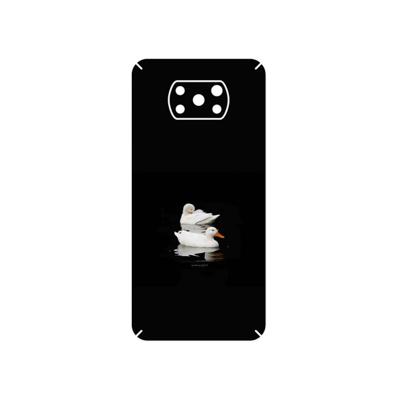برچسب پوششی ماهوت مدل Duck مناسب برای گوشی موبایل شیائومی Poco X3 Pro