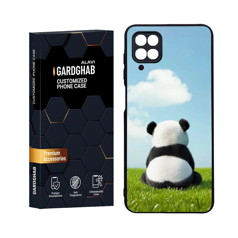 کاور گارد قاب علوی مدل Glass مناسب برای گوشی موبایل سامسونگ Galaxy A12