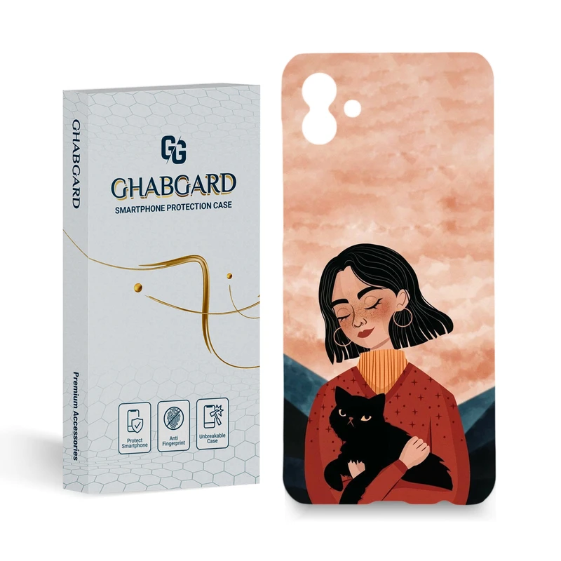 کاور قاب گارد مدل دخترانه مناسب برای گوشی موبایل سامسونگ galaxy A04 4g