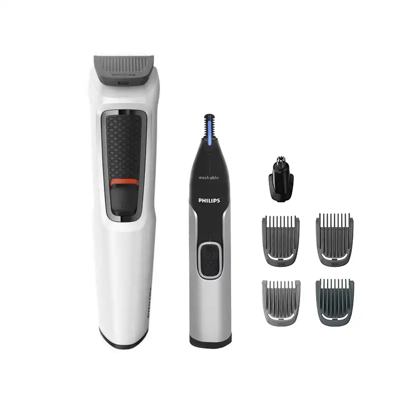 ماشین اصلاح موی صورت فیلیپس مدل 3000 3655 به همراه موزن بینی