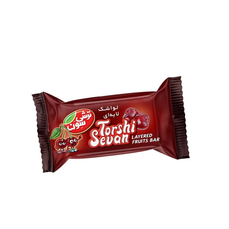 لواشک پذیرایی لایه لایه ای آلبالو  ترشی سون - 2 کیلوگرم