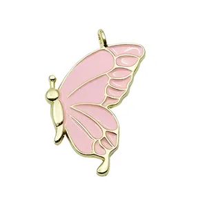 آویز گردنبند دخترانه مدل پروانه کد 1-28