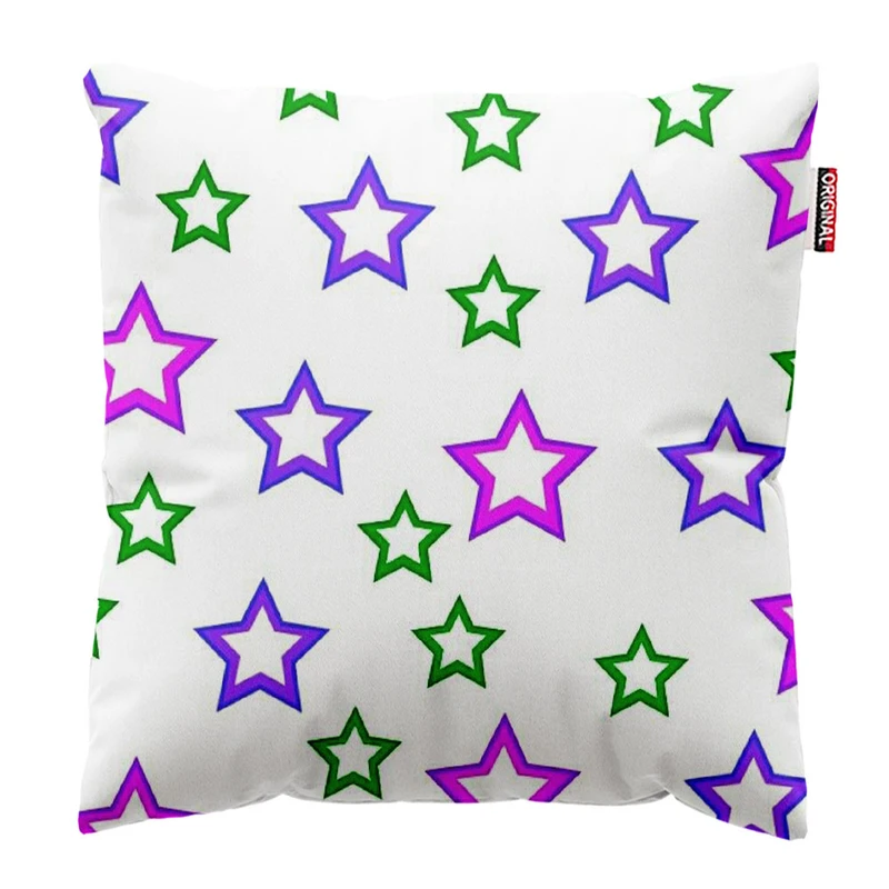   کوسن پاد آفرین طرح ستاره کد 4836 سایز 30*30 سانتی متر