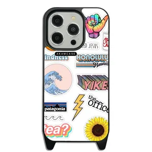 AKAM AMCWLA15PRO-GOOD VIBES8 Cover For Apple iPhone 15 Pro
