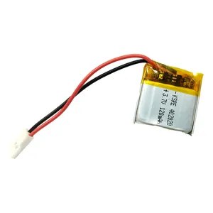 باتری لیتیومی مدل KSRE-402020 ظرفیت 120 میلی آمپر ساعت