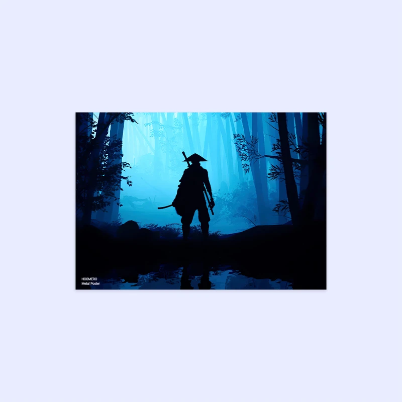 پوستر هومرو مدل فلزی طرح Sekiro کد PS961