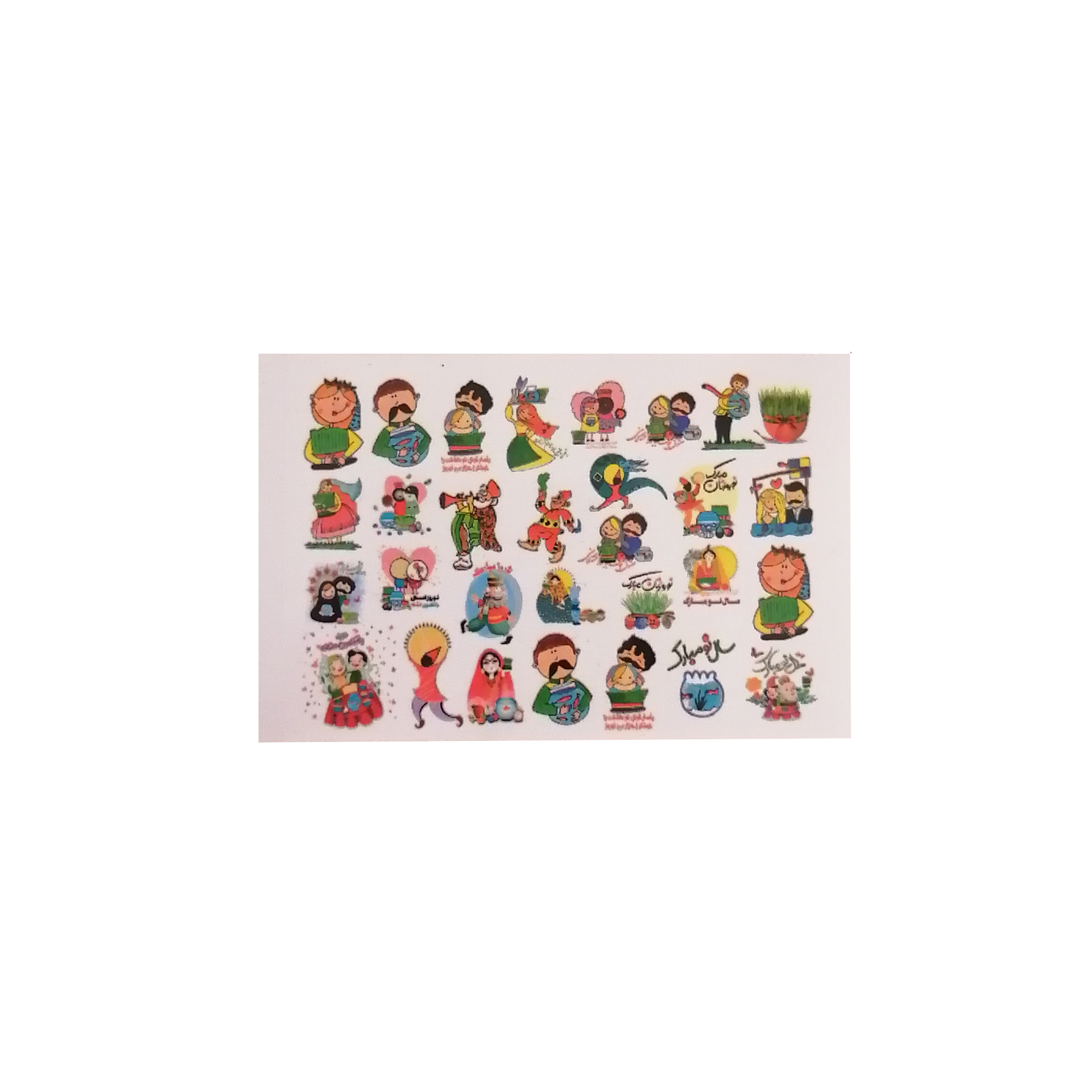  برچسب لنز ناخن مدل 067