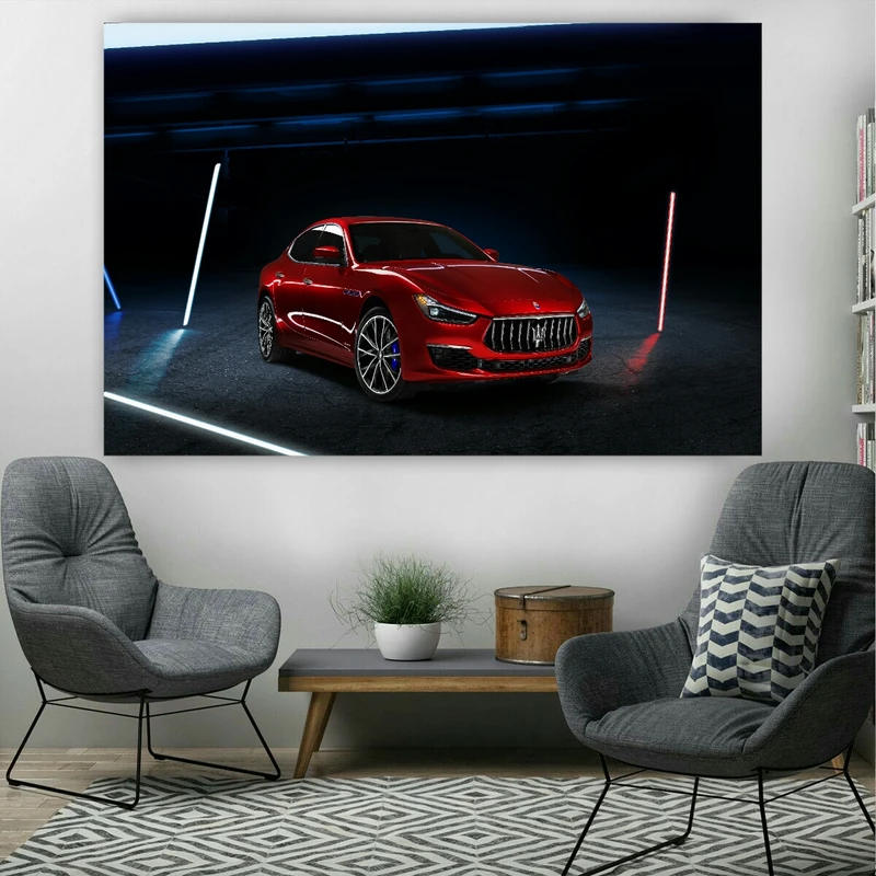 پوستر دیواری طرح ماشین لوکس مدل P1623