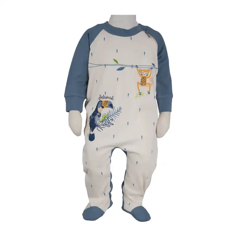 سرهمی نوزادی آدمک مدل جورابدار هاوایی  کد 48241