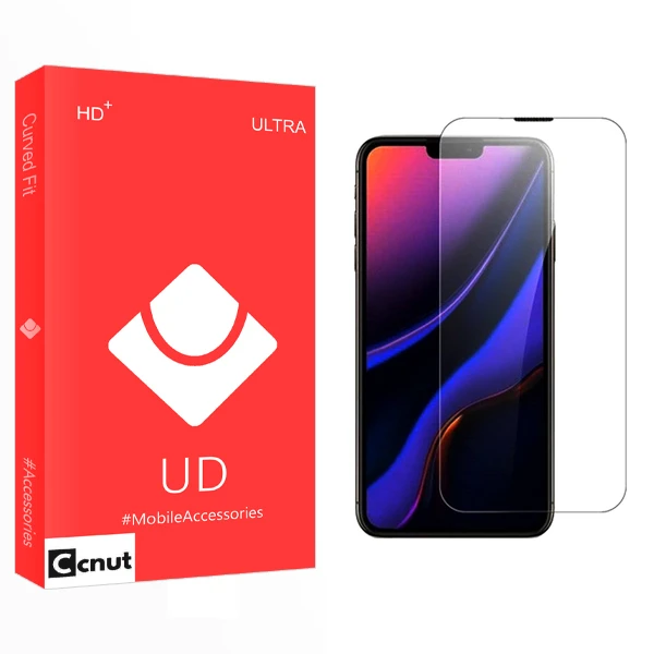 محافظ صفحه نمایش شیشه ای کوکونات مدل UD Ultra توری دار  مناسب برای گوشی موبایل اپل iPhone 12 Pro Max