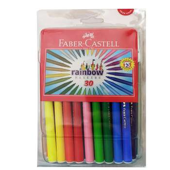 ماژیک رنگ آمیزی 30 رنگ فابرکاستل مدل rainbow کد 45F