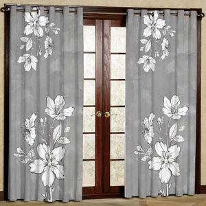 پرده مدل مخمل پانچی کد 4354T2 سایز 200x140 سانتی متر