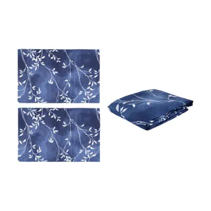 سرویس ملحفه نرم بافت مدل 002 دو نفره 3 تکه